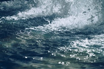 Watery Waves Crashing