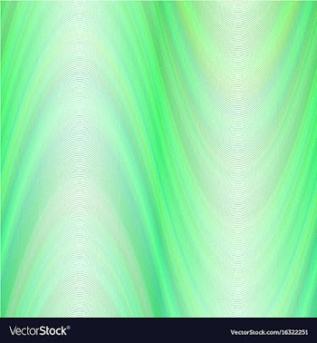 Wave background from thin wavy lines vector image