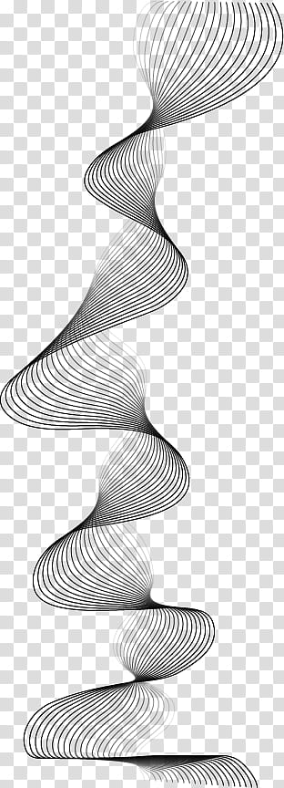 Wave Brushes, black and white abstract painting transparent background PNG clipart