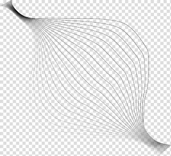 Wave Brushes, black and white abstract painting transparent background PNG clipart