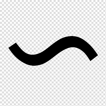 Wave dash Tilde Unicode Shift JIS, curved line transparent background PNG clipart