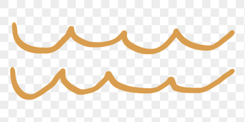 Wave doodle png water sticker, | Free PNG - rawpixel