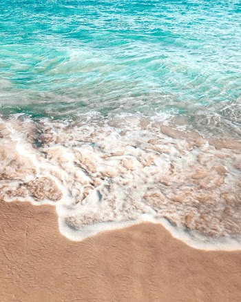 Wave Hitting Shore