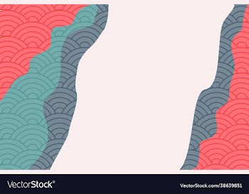 wave style japanese pattern background free
