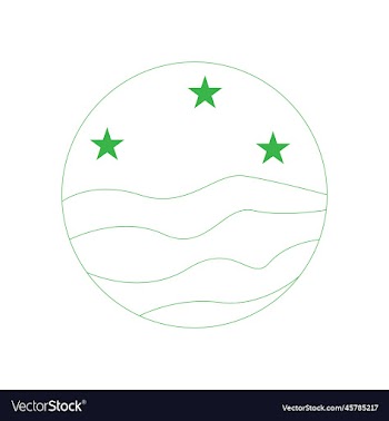 waves of water and stars in sun