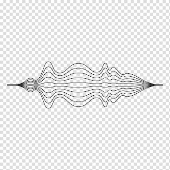 Waves s, black and gray curve lines illustration transparent background PNG clipart
