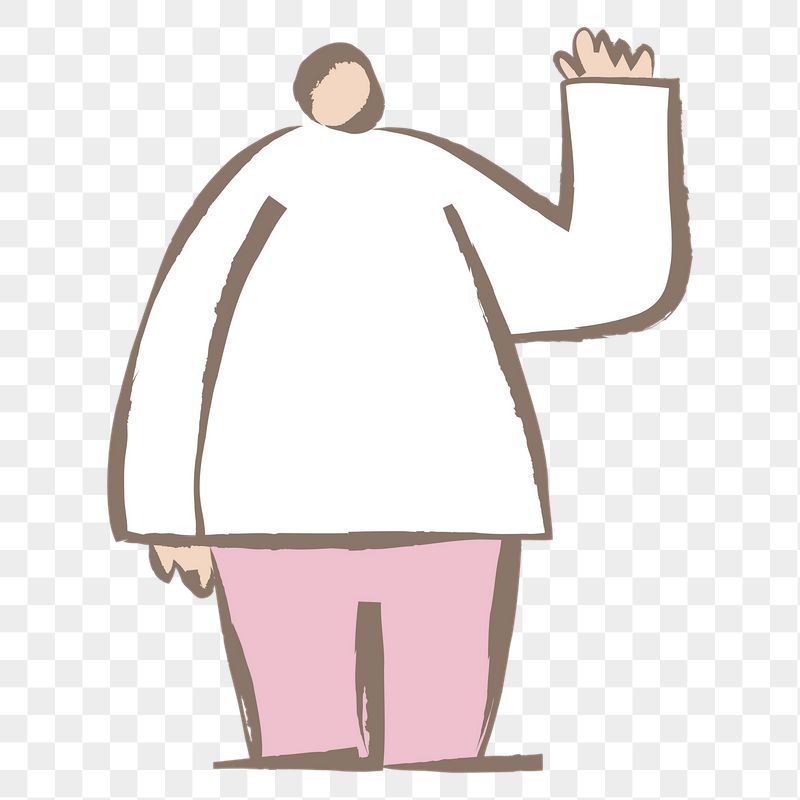 Waving man png sticker, pastel | Free PNG Illustration - rawpixel