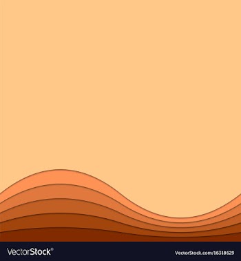 Wavy abstract background from curved stripes vector image