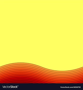 Wavy abstract background from layer stripes vector image