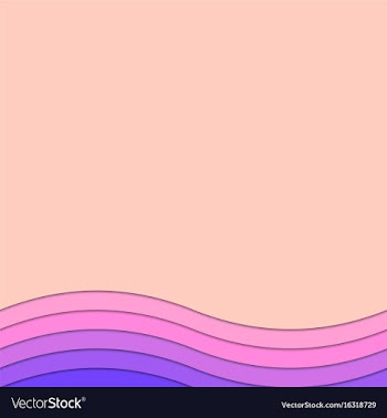 Wavy background from layer stripes - document vector image