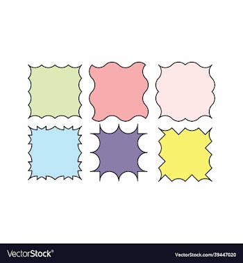 wavy frames design elements