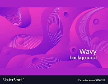 wavy geometric background