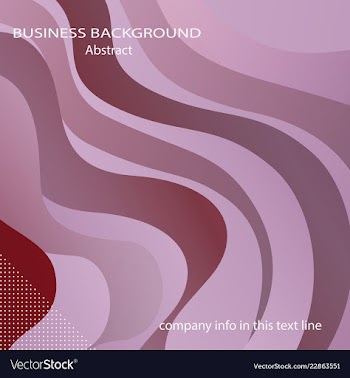 Wavy geometric background trendy gradient shapes vector image