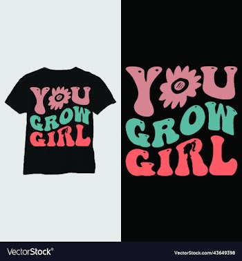 wavy retro groovy t-shirt design