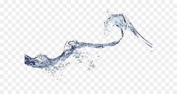 Wavy water bubble material 