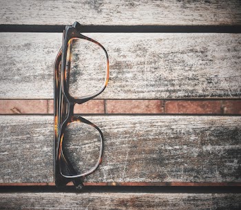 Wayfarer Eyeglasses With Black and Brown Frames