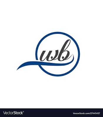 Wb logo vector image