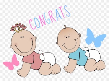 We'll Miss You - Baby Boy Clip Art