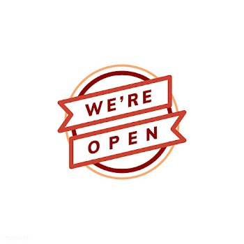 We're open banner sign illustration | Free stock vector - 472201