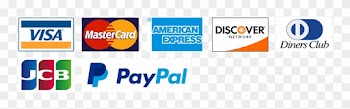 We Accept All Major Credit And Debit Cards - Visa Mastercard American Express Jcb Discover And Diners