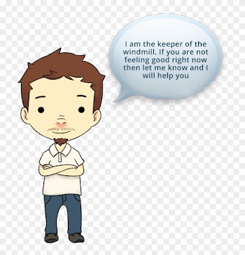 We All Need A Little Help From Time To Time, When Things - Cartoon