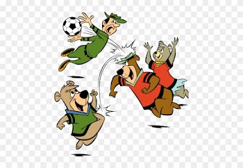 We Are Excited To See You Here At Jellystone Park At - Yogi Bear Playing Soccer