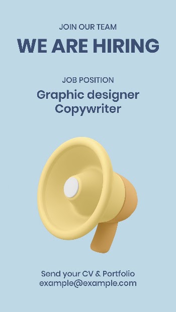 We are hiring ad template, | Free Vector Template - rawpixel
