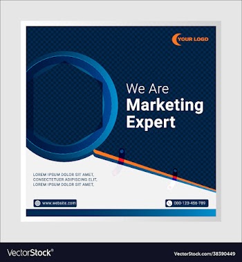 we are marketing expert social media post