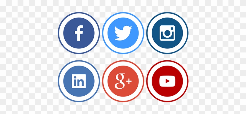 We Are On Social - Social Media Icons Free Download