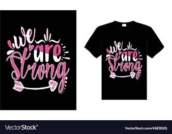 we are strong