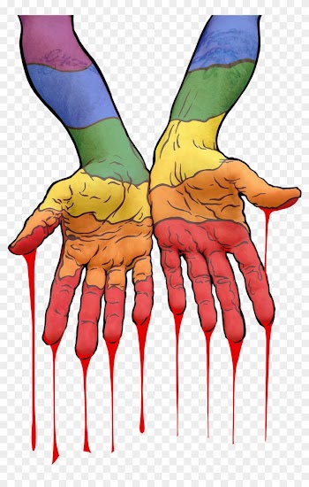 We Care For People When Caring About Them Benefits - Offensive Anti Gay Art