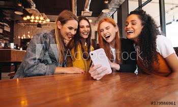 We look so funny in this selfie
