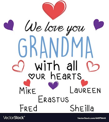 we love you grandma