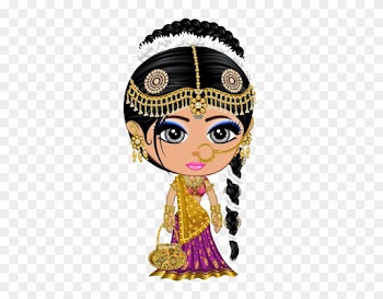We Make Your Dreams Wedding Come True - Indian Bride Clipart Png