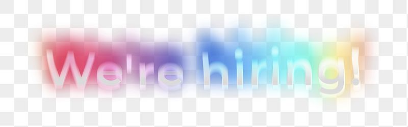 We're hiring! png word sticker, | Free PNG - rawpixel