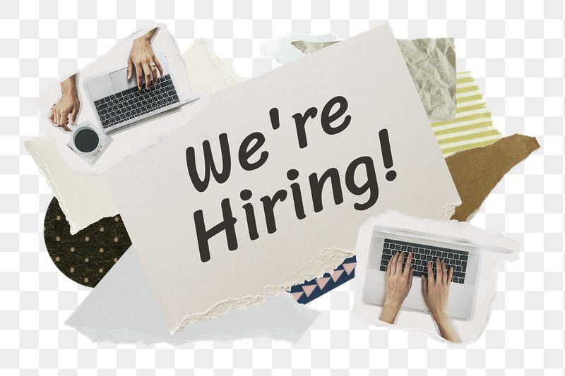 We're hiring! png word sticker | Free PNG - rawpixel
