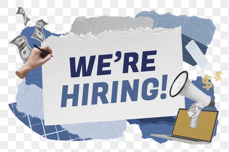 We're hiring! png word sticker | Free PNG - rawpixel