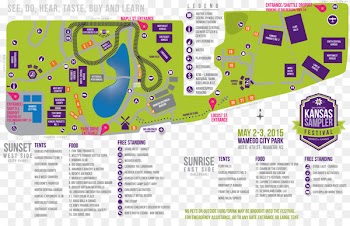 We The Fest Map Festival Image Kansas Trail Guide - map 