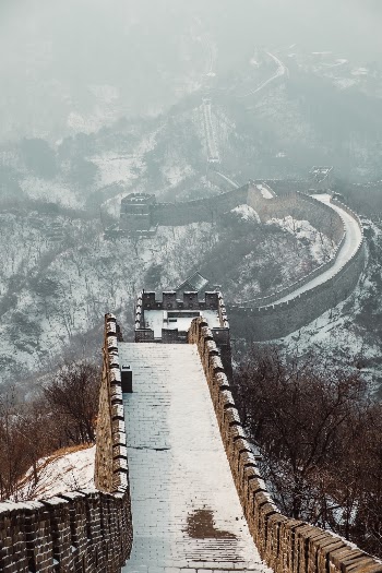 We walked for a couple of kilometers on the Great Wall of China and that felt like a lot of walking. The Wall is thousands of kilometers long. I don't think a single human can understand the sheer magnitude of this incredible thing, yet we were somehow able to build it.