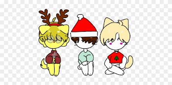We Wish You A Merry Christmas And A Happy New Year - Cartoon