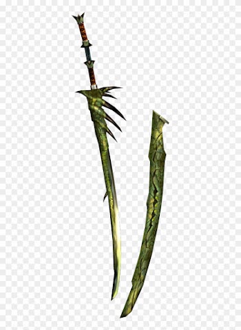 Weapon462 - Monster Hunter World Wyvern Blade Leaf