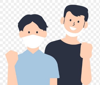 Wear a mask png to protect yourself from Covid 19