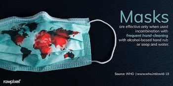 Wear a mask to protect yourself from the coronavirus awareness message.. | Free  vector - 2313703