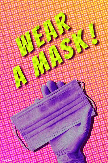 Wear a mask to protect yourself from the coronavirus outbreak  | Free  illustration - 2317815