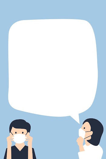 Wear a mask vector frame in the new norm