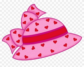 Wear Your Fanciest Hat, Bring Your Favorite Tea Cup - Girls Hat Clipart