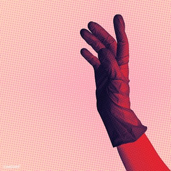 Wearing a glove during coronavirus pandemic background | Free  illustration - 2310851
