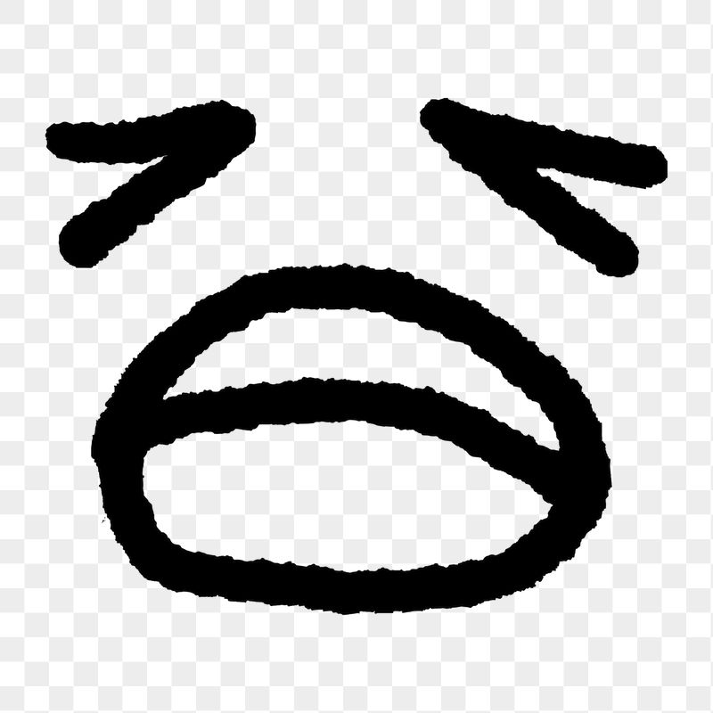 Weary face png sticker, emoticon | Free PNG - rawpixel
