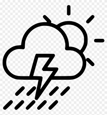 Weather Cloud Cloudy Rain Thunder Sun Comments - Cloud