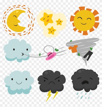 Weather Forecasting Euclidean Vector Wind - Cute Clouds
